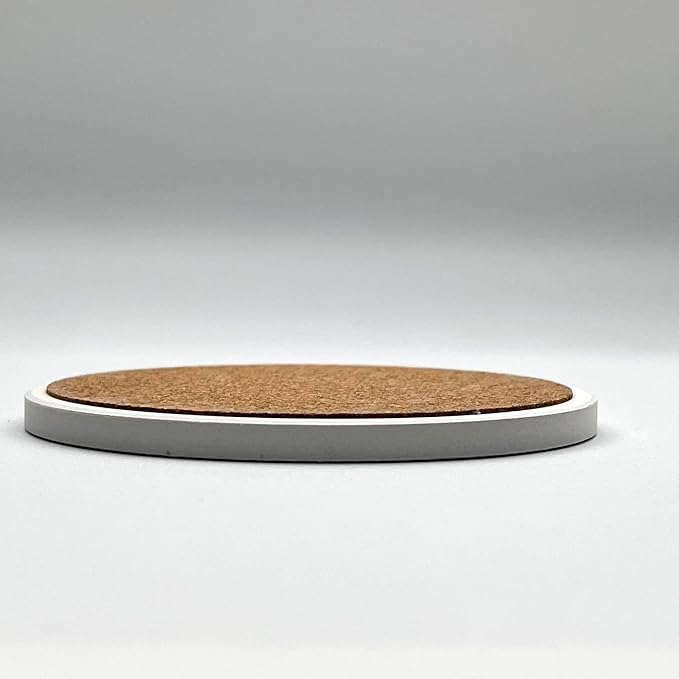 Cute Coasters for Desk Dog Themed Absorbent Ceramic Cup Coasters for Tabletop Protection, Ideal for Various Size Cups Outdoor or Indoor