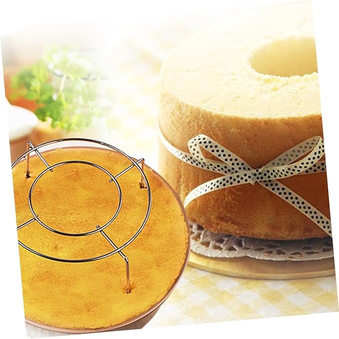 Large Size Stainless Steel Cake Stand Round Cake Cooling Rack Baking Tool Inverted Cooling Rack