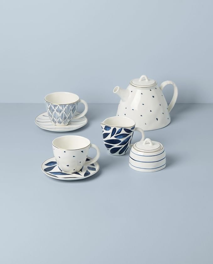 Lenox 893764 Blue Bay 9-Piece Tea Set