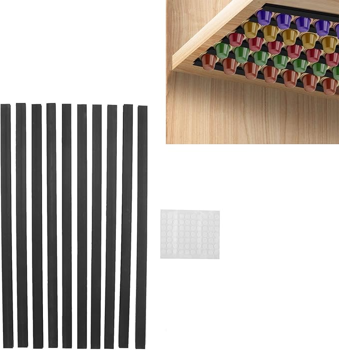 Wall Mount Coffee Capsule Organizer Counter Top Storage Pods Holder