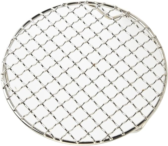 Round Cooling Rack 201 Stainless Steel Wire Grid For Baking, Grilling, Steaming And Drying Food In Oven Or Kitchen, Silver, Multiple Sizes Available(27cm)