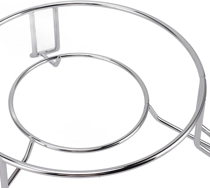 Round Steamer Rack Versatile Bread Cooling, Metal Trivets Stainless Steel Pot Holders Steamer Pan Wire Rack for Baking Canning Cooking