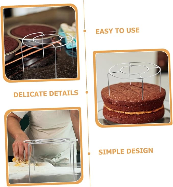Stainless Steel Small Cooling Rack for Baking and Cooling Cakes Sturdy Wire Design for Proper Air Circulation for Cakes and Breads