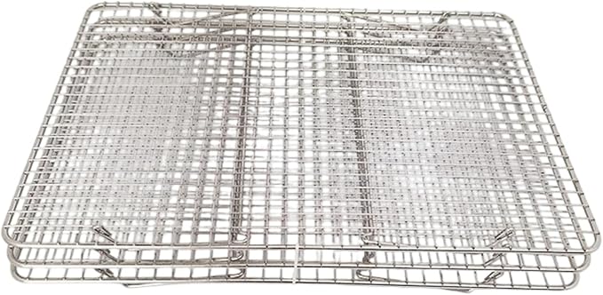 Stackable Baking Cooling Stand 3 Sections Stainless Steel for Efficient Cake Bread Storage Home Kitchen Baking Tool