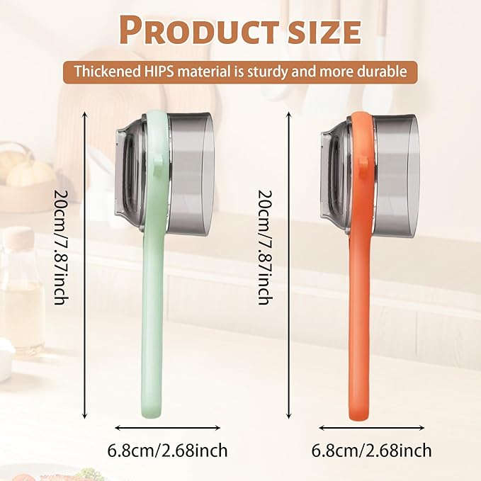 Peeler with Container - New with Box Storage Kitchen Special Fruitpeeler，Vegetable Peeler with Storage Box, Double-Sided Stainless Steel Multi-function Peeler for Home Kitchen (Green)
