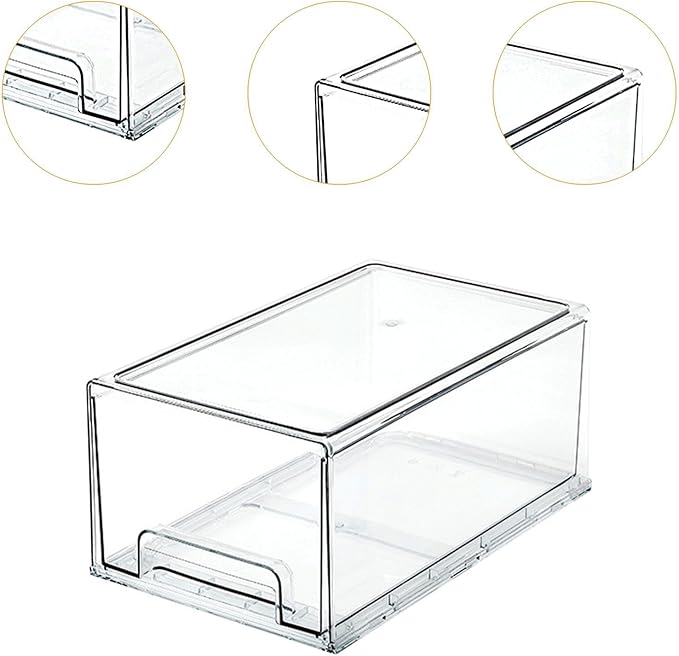 Fresh Food Storage Solution for Refrigerator - Keep Your Produce Organized, Extra Large