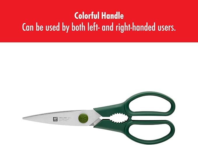 ZWILLING Now S Kitchen Shears - Lime Green