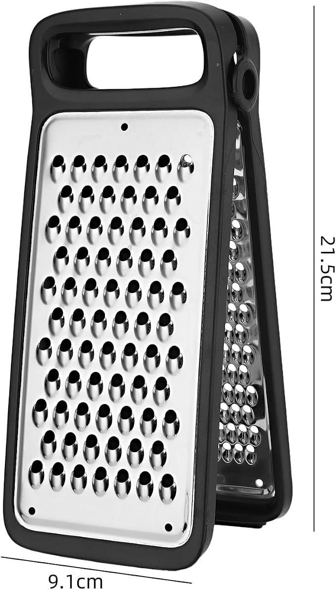 WDKELLFAmily Two-Fold Etched Grater 2-IN-1 Grater For Cheese, Kitchen