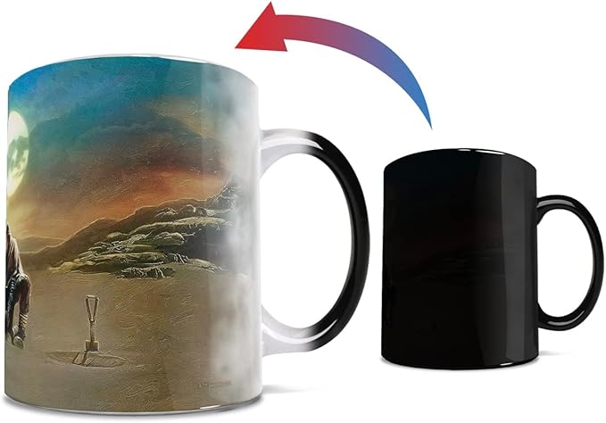 Morphing Mugs Star Wars – Obi-Wan Kenobi – Returning to His Past – One 11 oz Color Changing Ceramic Mug – Image Revealed When HOT Liquid Is Added! MMUG1537