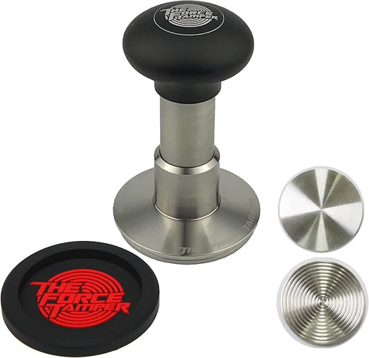 The Force Tamper Automatic Impact Coffee Tamper Adjustable Const Pressure and Autoleveling Extend Set New