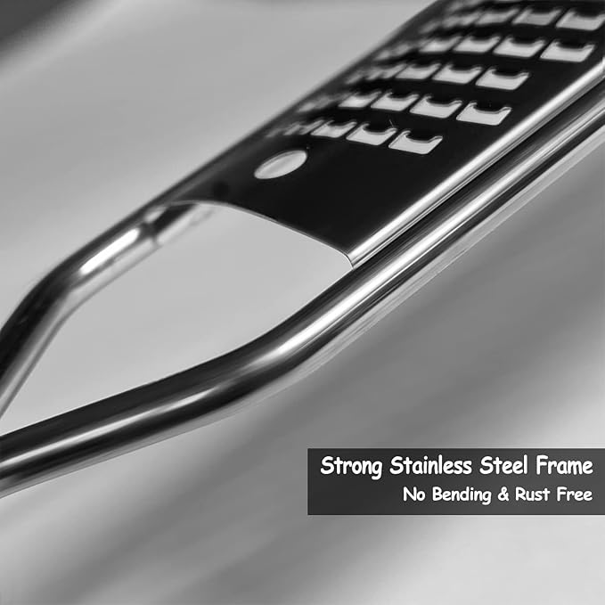 VOVOLY Lemon Zester, Cheese Grater, Parmesan Cheese, Ginger, Garlic, Nutmeg, Chocolate, Citrus, Lime Zester & Grater, Kitchen Tool with Razor-Sharp Stainless Steel Blade