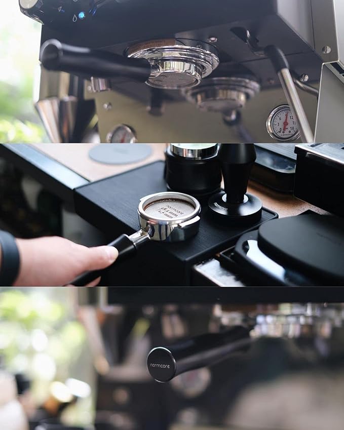 Normcore 58.5mm Puck Screen - Lower Shower Screen - Metal Coffee Reusable Filter for Espresso Portafilter Filter Basket 58mm - 1.7mm Thickness 150μm - 316 Stainless Steel