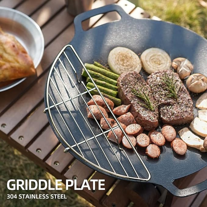 Rack Cooling Food HEITIGN 26 * 9 * 2 Small Half Round Cooling Rack 304 Stainless Steel Grill Rack Food Cooling Rack Food Strainers Anti Scorching Grill Racks