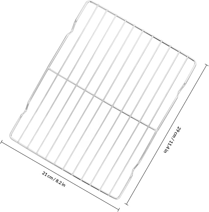 Tofficu Stainless Steel Cooling Rack and Bbq Grilling Rack Non-stick for Outdoor Cooking and Baking Kitchen Use
