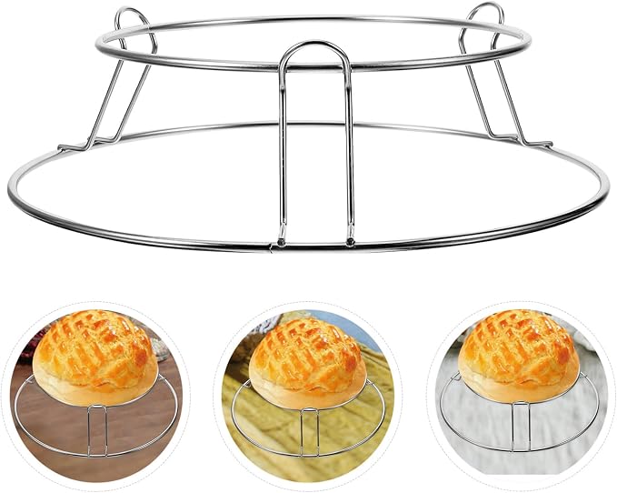 ABOOFAN Stainless Steel Cooling Rack for Baking Cake Cooling Holder of Bread Cakes and Hot Dishes Kitchen Essential