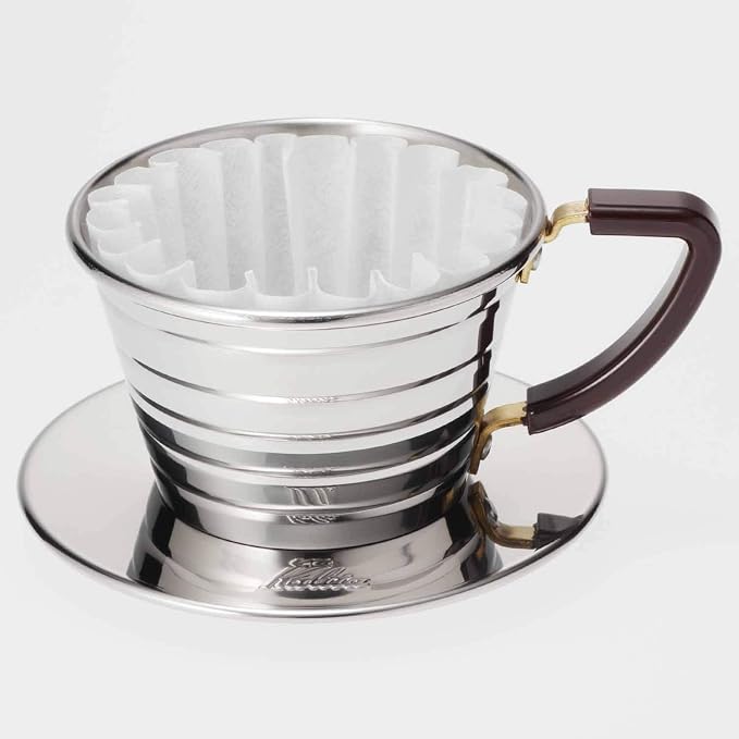 Kalita Wave Series Wave Dripper 155# 04021 [1-2 Person] (Japan Import)