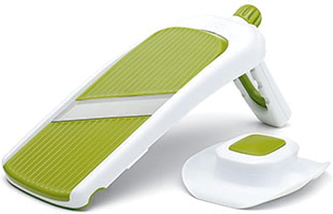 Chef'n Sleek Slice Handheld Collapsible Mandoline, Green