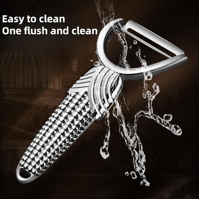 Swivel Vegetable Peeler is Sharp, Comfortable to Hold, and Makes Prepping Fruits and Veggies Quick and Effortless