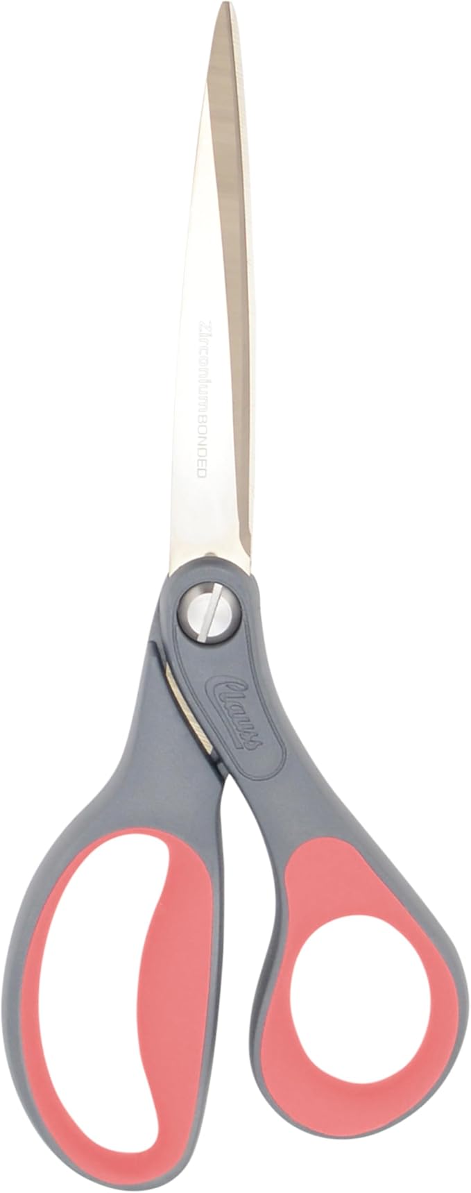 Clauss Industrial Heavy-Duty Zirconium Bonded Scissors, Ergonomic Overmolded Handle, Precision-Ground Blades, 9-Inch