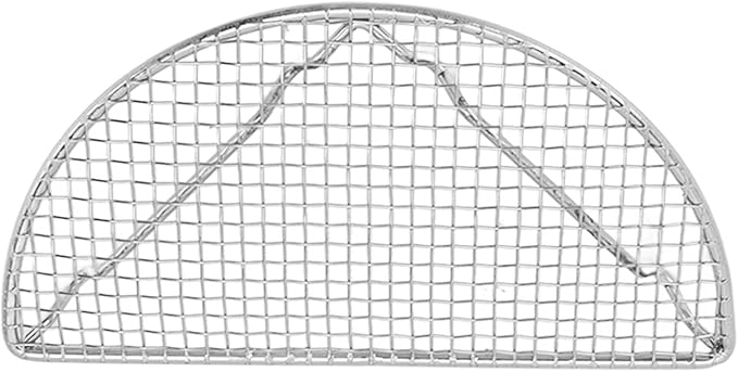 Wire Cooking Rack Heavy Duty Cooling Rack Oven Safe for Baking Roasting, for Family Dinner 304 Stainless Steel (Small Semicircle 16CM)