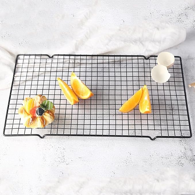 Cooling Rack (2 Pack), 16 * 10 Inches Stainless Steel Wire Cooling Racks for Cooking, Roasting, Drying, Grilling and Baking, Cookie Rack Fits Jelly Roll Sheet Pan, Dishwasher Safe