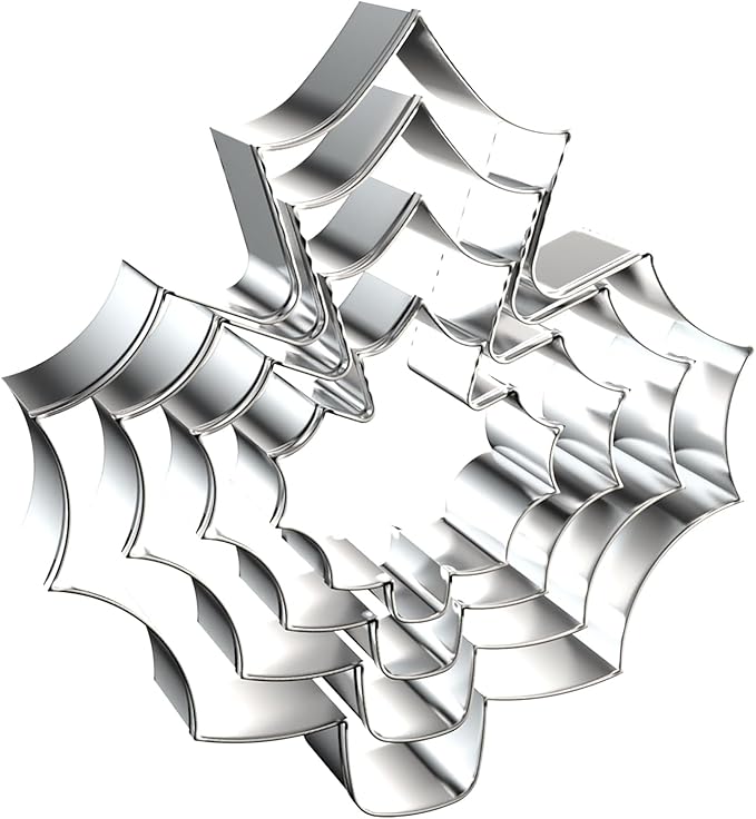 Maple Leaf Cookie Cutter Set Large - 5 Inch, 4 Inch, 3 Inch, 2 Inch - Fall Leaves Autumn Cookie Cutters Shapes Fondant Molds for Baking - Stainless Steel