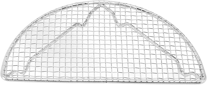 Cooling Racks, Stainless Steel Wire Cooking Rack Grid Wire Rack Baking Roasting Grilling Drying Rack for Chicken Bacon(Medium-Half Round)