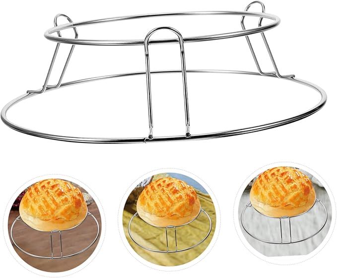Cabilock Stainless Steel Cake Cooling Rack Baking Rack for Cakes for Cooling and Drying Easy to Clean and Space Saving Design