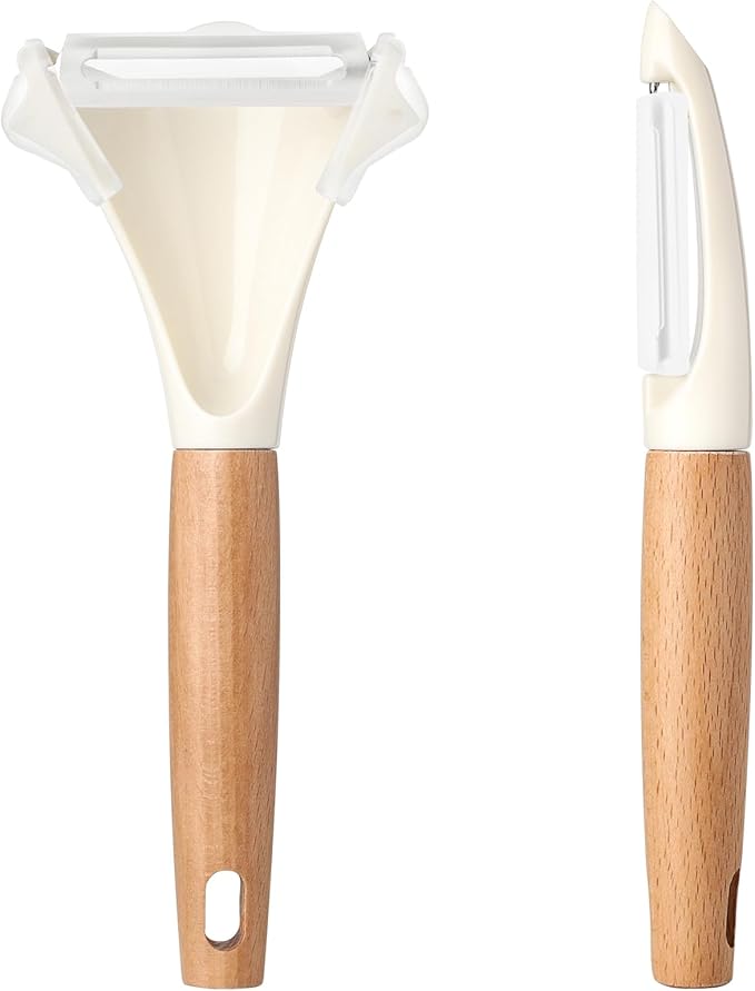 Potato Peelers Stainless Steel Swivel Peelers Y-Shaped and I-Shaped Peeler Set of 2,Vegetable Carrot Fruit Peelers for Kitchen