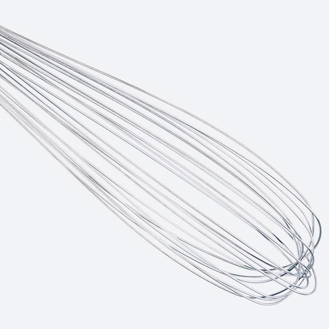 Betolla 14-Inch Stainless Steel Piano Whip – Handheld Wire Whisk for Blending, Whisking, Beating, Stirring & Mixing