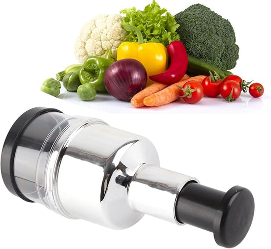 Hand Vegetable Chopper, Manual Food Chopper, Stainless Steel, for Onion, Kitchen Use