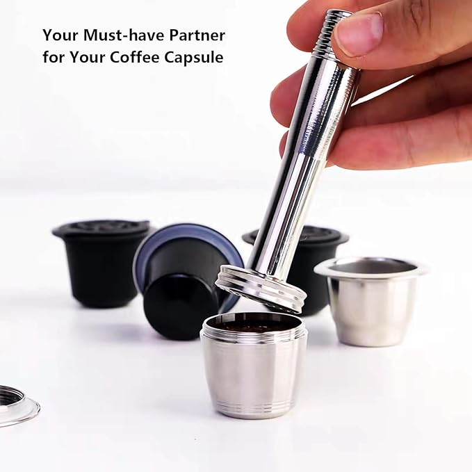 Coffee Tamper Press Chromed (30 mm)