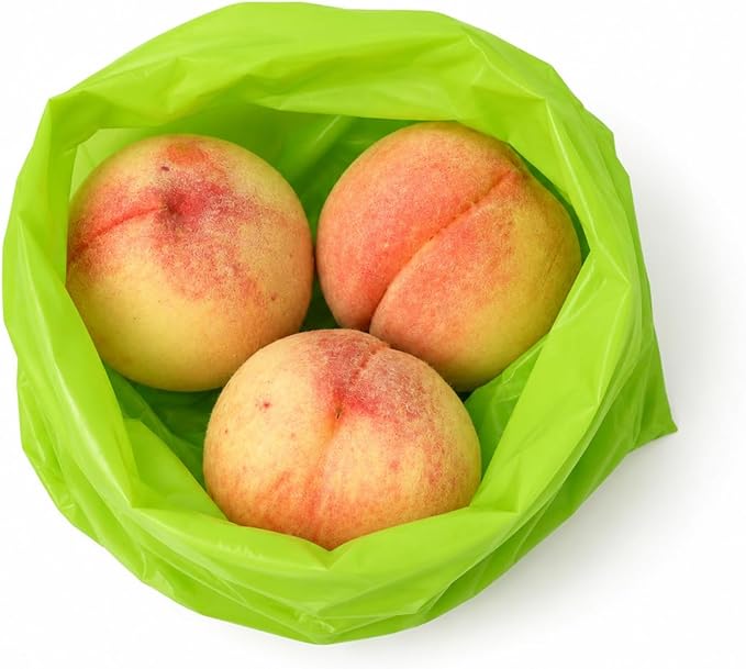 A pack of 80 bags: 40 small and 40 large, light green,BPA Free