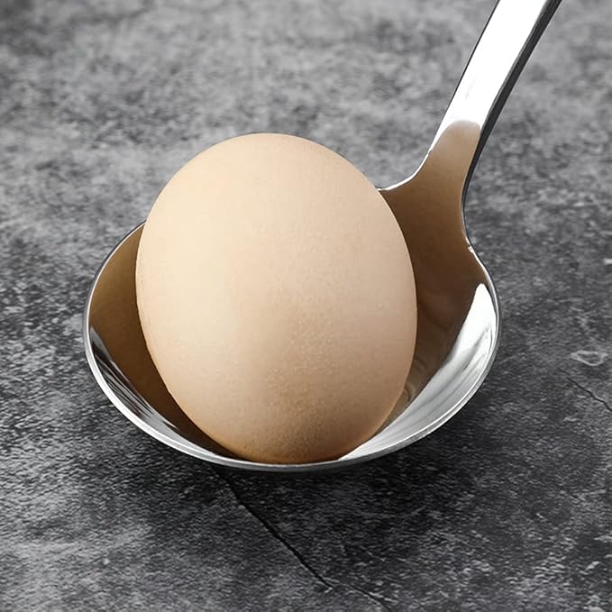 Small Ladle 8.6 Inch Gravy Ladle 18/8 Stainless Steel Ideal for Serving Soup Sauce Set of 2,Silver