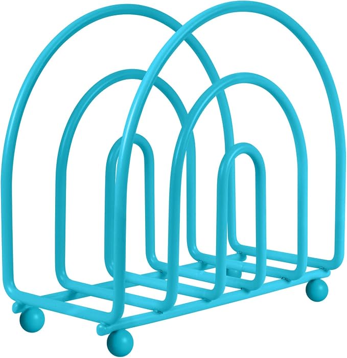 Blue Donuts Turquoise Arc Collection Napkin Holder – Napkin Holders for Tables, Modern Napkins Holder, Dining Table Napkin Holders for Kitchen,