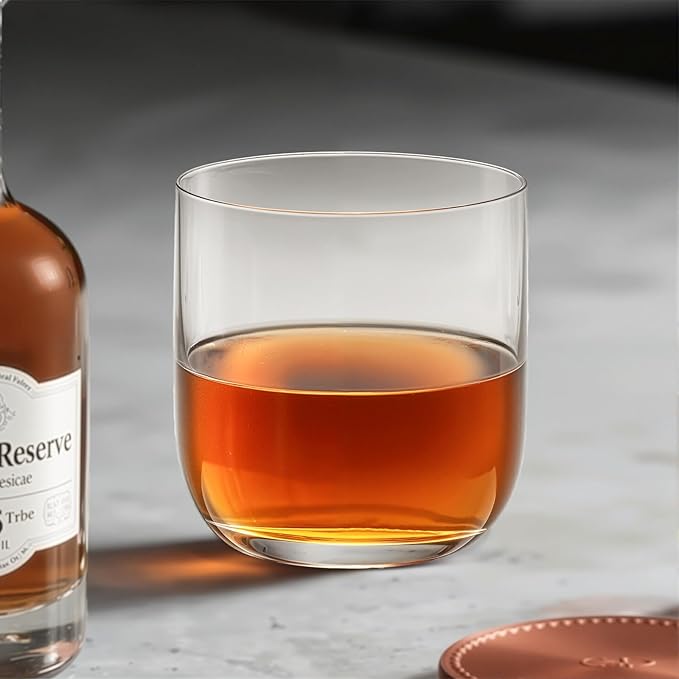KAMMAK Shot Glasses Set of 2, 330ml/11.1oz Clear Espresso Shot Glass with Heavy Base for Bar Restaurants Home, Small Whiskey Shot Glass for Vodka, Whiskey, Tequila, Spirits & Liquors