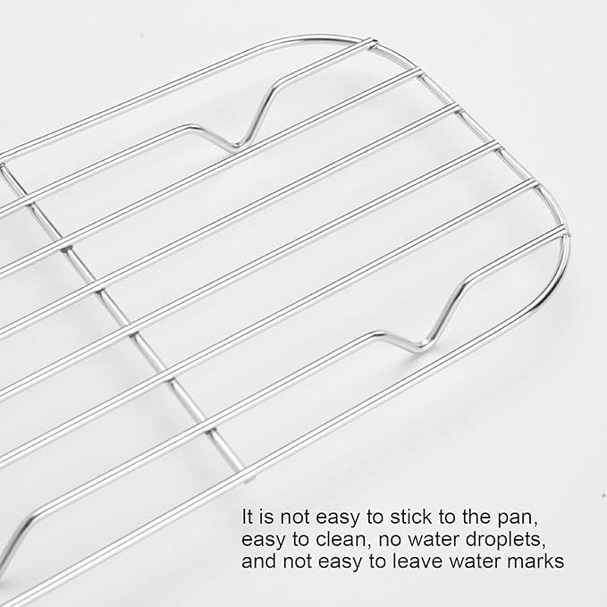 - Stainless Wire Cake Sheets - Cookie Racks,for Roasting, Cooking, Grilling, Griddle, BBQ, Home, Kitchen