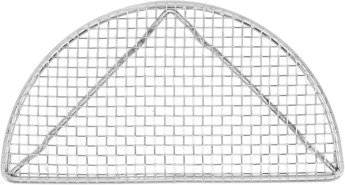 Stainless Steel Cooling Rack, Wire Baking Rack Set, Heavy Duty Oven Safe Cooking Rack for Roasting Grilling, Large Semicircle 20 cm