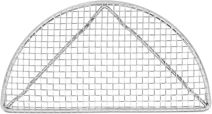 Cooling Racks, Stainless Steel Wire Cooking Rack Grid Wire Rack Baking Roasting Grilling Drying Rack for Chicken Bacon(Medium-Half Round)