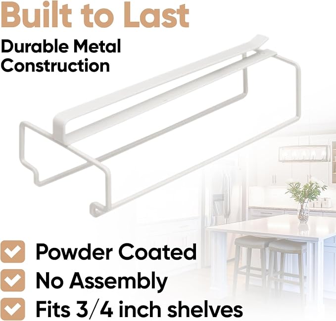 Altura The RACK: Hanging Shelf Rack for AeroPress Coffee Maker. Accessories, Organizer, Storage, Holder, Stand, Caddy (White)