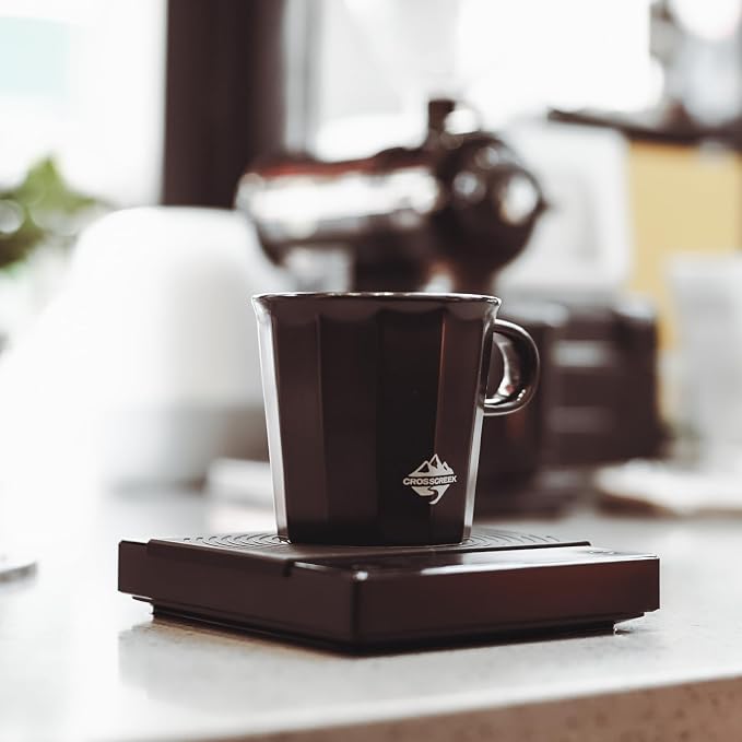 Pour Over Coffee Maker Set, Black Ceramic Coffee Dripper with V60 Paper filter, Black Ceramic Streamline Coffee Mug for Cafe Home Restaurant 6291-12201-03A