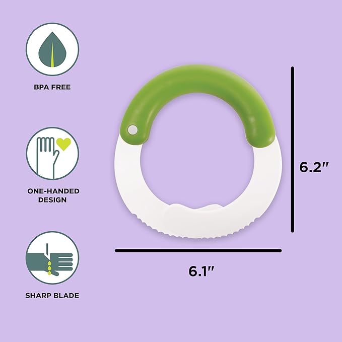 Chef'n 104-259-120 SaladShears Nylon Lettuce Chopper - White