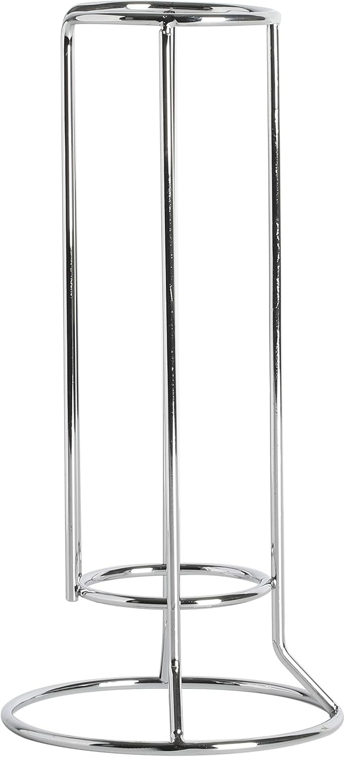 Gibson Soho Lounge Stackable Glass Espresso Cups with Rack, 4-Piece Set, 3.8oz – Durable Glass Coffee Cups