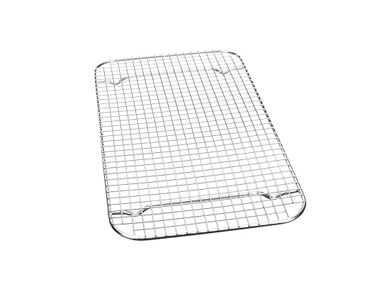 Vollrath Wire Grate,Full-Size,SS,18 x 10 x 3/4In., Silver (20028)