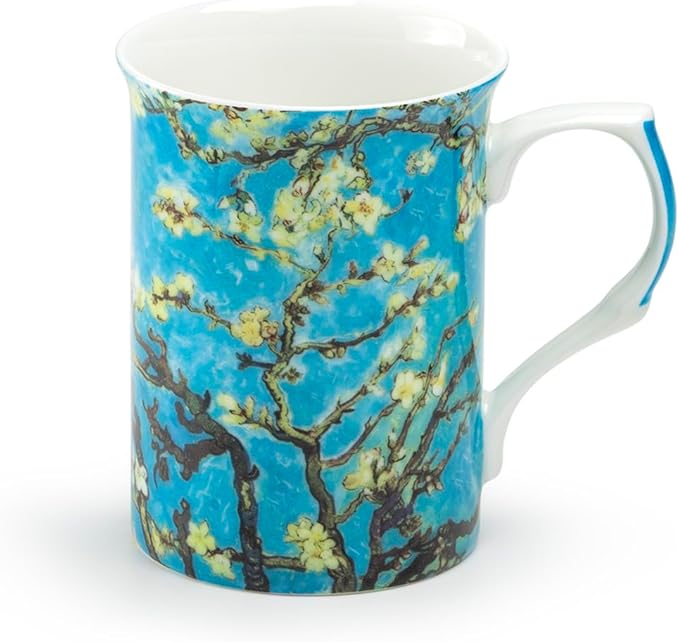 Gracie Bone China Impression Bone China Mug 9-Ounce, Set of 4