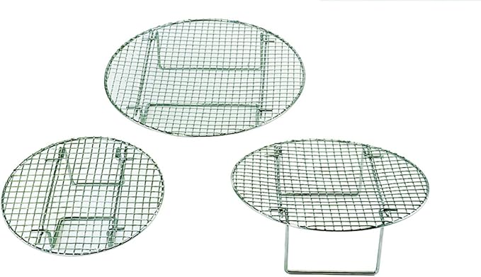 Update International-STR1475 14.75" Chrome-Plated Steamer Rack - Silver