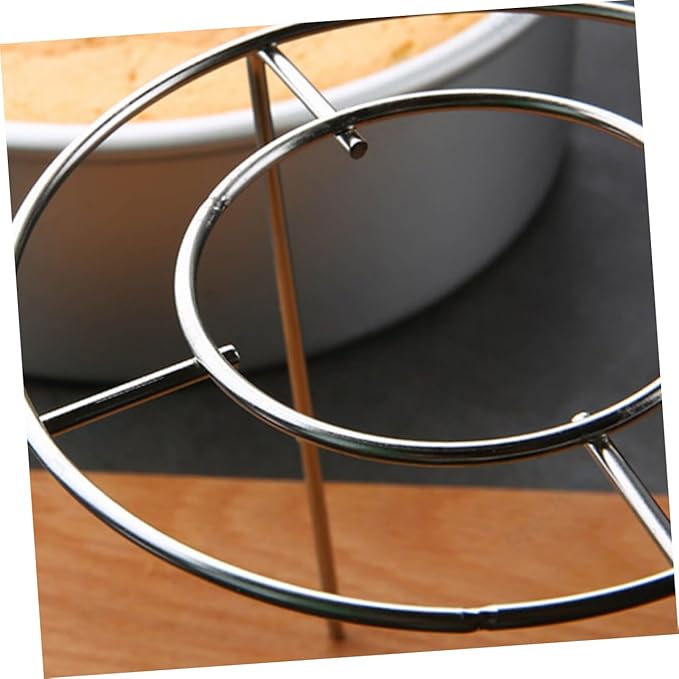 Large Size Stainless Steel Cake Stand Round Cake Cooling Rack Baking Tool Inverted Cooling Rack