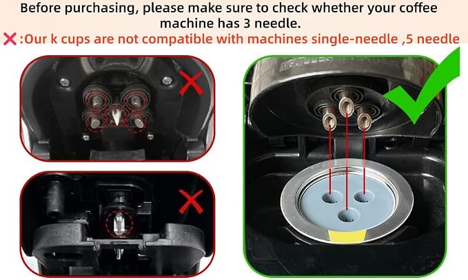 Stainless Steel Reusable K Cups Compatible with Ninja Coffee Maker, K Cup Reusable Coffee Pods,Permanent Reusable Coffee Filters for Ninja CFP201 CFP 300 CFP305 CFP400 (1Pack)