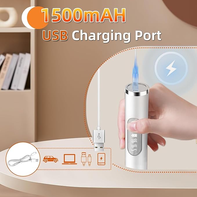 Handheld Milk Frother, 3 Heads ， Milk Frother Rechargeable, 3 Speed Adjustable Coffee Mixer Electric Handheld, Electric Whisk With Stand for Powder Drinks,Rechargeable Frother with Stand