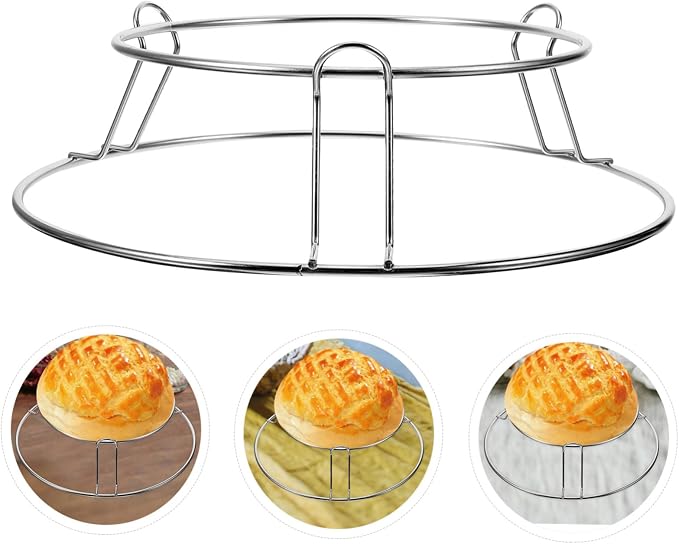 ABOOFAN Stainless Steel Cake Cooling Rack Wire Baking Rack for Oven Cooking Reusable Cooling Holder